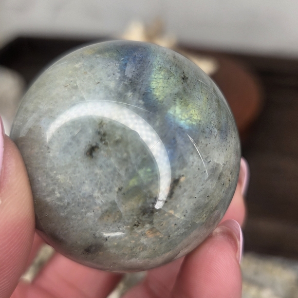 Labradorite Sphere D - Picture 4 of 4